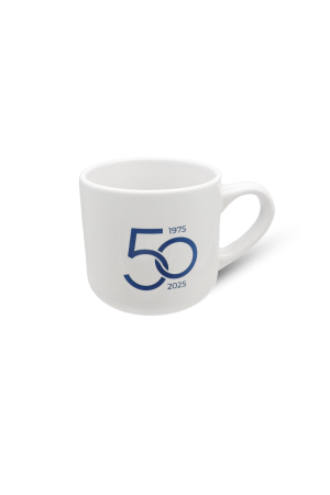 UOW 50th Anniversary Mug White