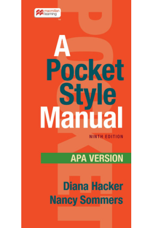 A Pocket Style Manual, APA Version