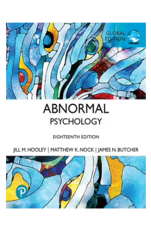 Abnormal Psychology, Global Edition | 18th edition