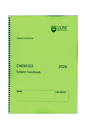 CHEM102 Subject Handbook Spring 2026