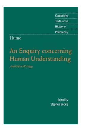 Hume | An Enquiry Concerning Human Understanding