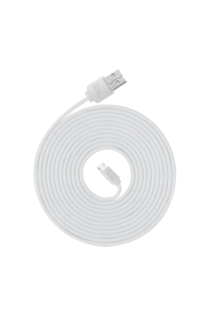 USB to Micro USB White 3m Cable