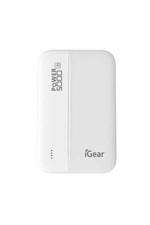 Power Bank Dual USB White