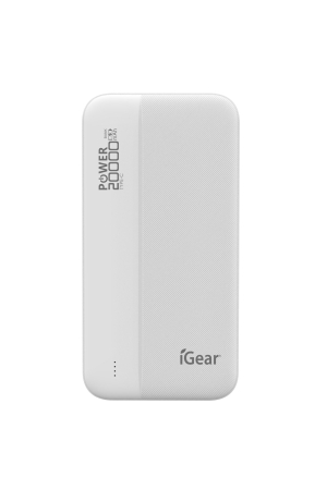 Power Bank White USB + USB-C