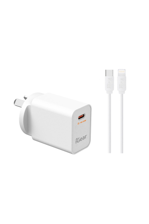 Wall Charger 240V with Lightning Cable