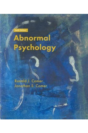 Abnormal Psychology 10th edition