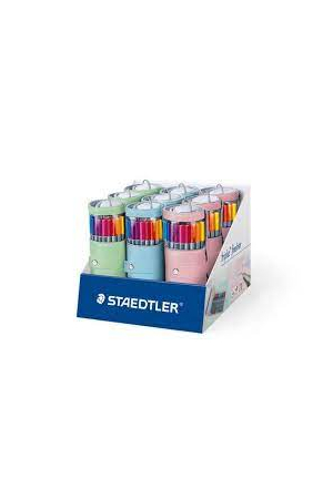 Fineliner Triplus 20-pk Pencil Case | Assorted Colours