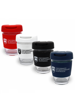 UOW Reusable Glass Coffee Cup