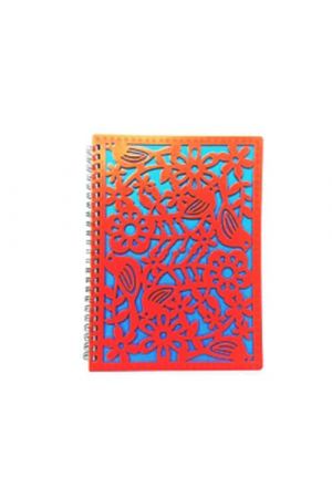 Bird Pattern Profile A5 Notebook