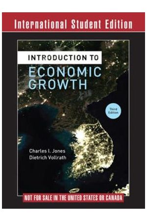 Introduction to Economic Growth 3rd Edition
