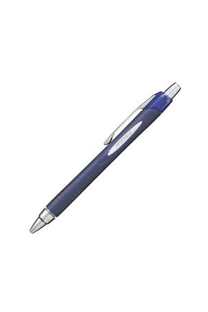 Uni Jetstream Fine Retractable Rollerball Pen - Blue