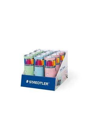 Fineliner Triplus 20-pk Pencil Case | Assorted Colours