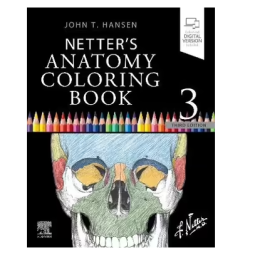 NETTER’s ANATOMY COLORING BOOK Netter's Anatomy Coloring Book Updated Edition | Amazon.com.br