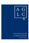 Australian Guide to Legal Citation 2019