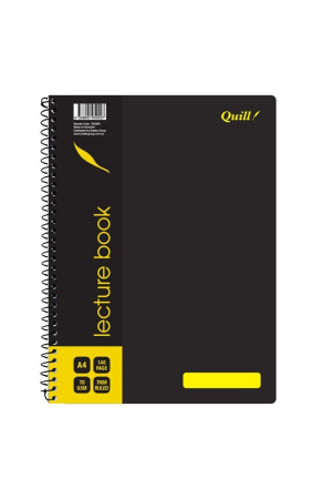 Quill A4 Lecture Book