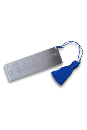 UOW Metal Bookmark
