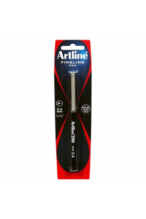 Artline Fineline Pen Fine - Black