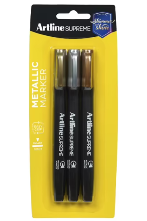 Artline Supreme Permanent Metallic Markers