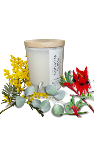 Australian Floral Medium Soy Wax Candle