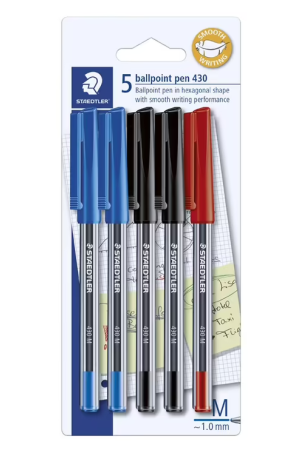 Staedtler 5 Ballpoint Pens
