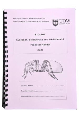 BIOL104 Subject Handbook Autumn 2026
