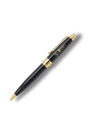 UOW 50th Anniversary Boxed Pen Black/Gold