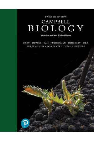 Campbell Biology Australian and New Zealand Version, 12th edition