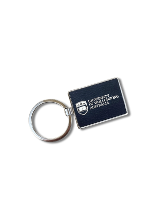 UOW Leather Key Ring