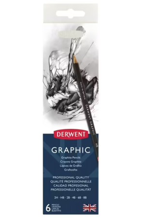 Derwent Graphic Pencils 6 Pack