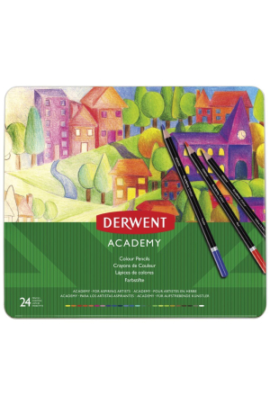 Derwent Academy Colour Pencils 24 Pack