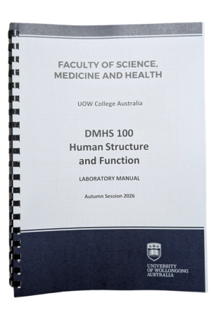 DMHS100 Subject Handbook Autumn 2026