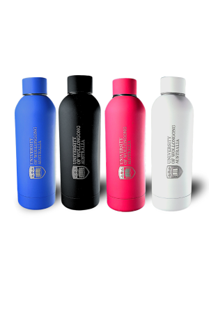 UOW Engraved Water Bottle