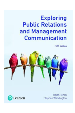 Exploring Public Relations and Management Communication 5th Edition