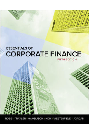 Essentials of Corporate Finance | 5th Edition