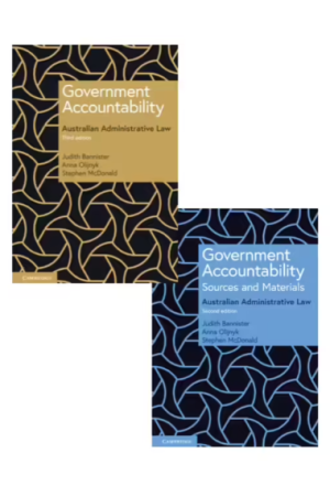 Government Accountability Value Pack | Principles 3rd ed + Sources & Materials 2nd ed