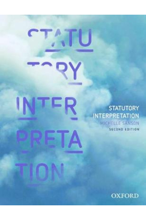 Statutory Interpretation 2nd edition