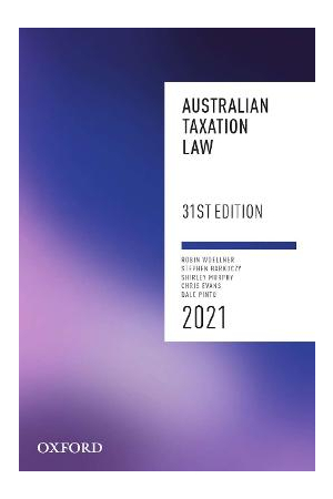 Australian Taxation Law 2021