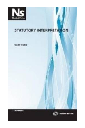 Nutshell Statutory Interpretation