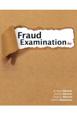 Fraud Examination 6th edition