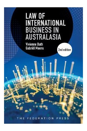 Law of International Business in Australasia 2nd edition
