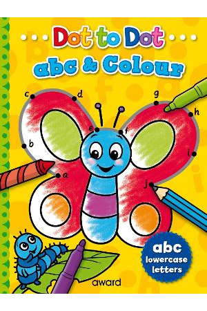 Lower Case Letters Abc And Colour Dot To