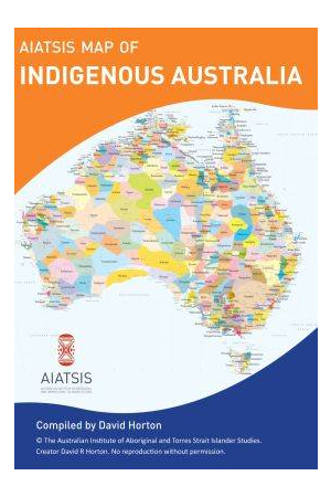 A3 Flat AIATSIS Map Indigenous Australia