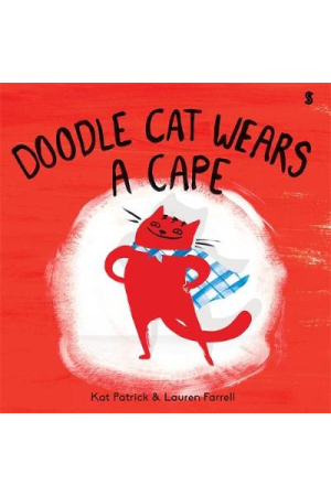 Doodle Cat Wears a Cape