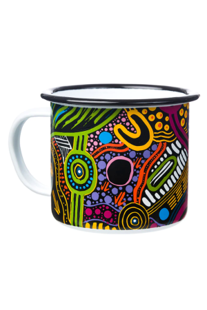 Justin Butler Enamel Mug