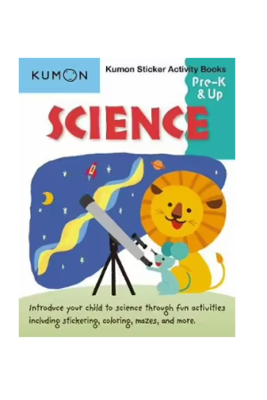 Science Pre K & Up | Sticker Activity Book