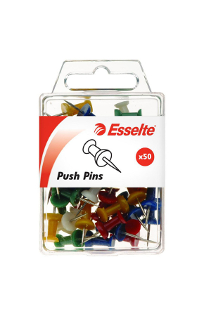 Esselte Assorted Push Pins