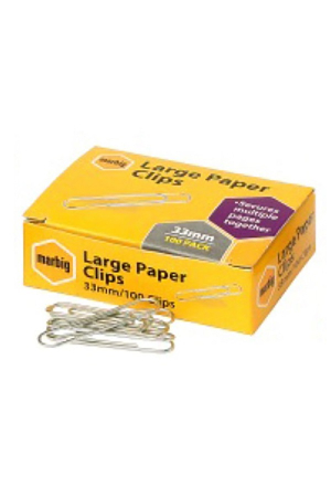 Marbig Large Paper Clips
