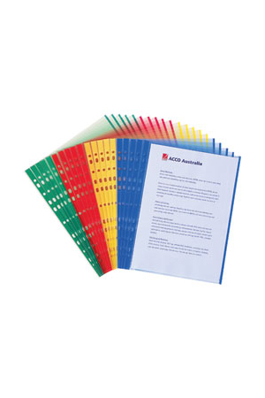 Marbig Light Weight Coloured Sheet Protectors
