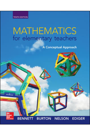 Mathematics For Elementary Teachers 10ed: A Conceptual Approach