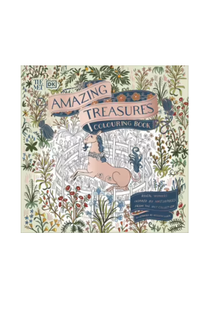 The Met Amazing Treasures Colouring Book